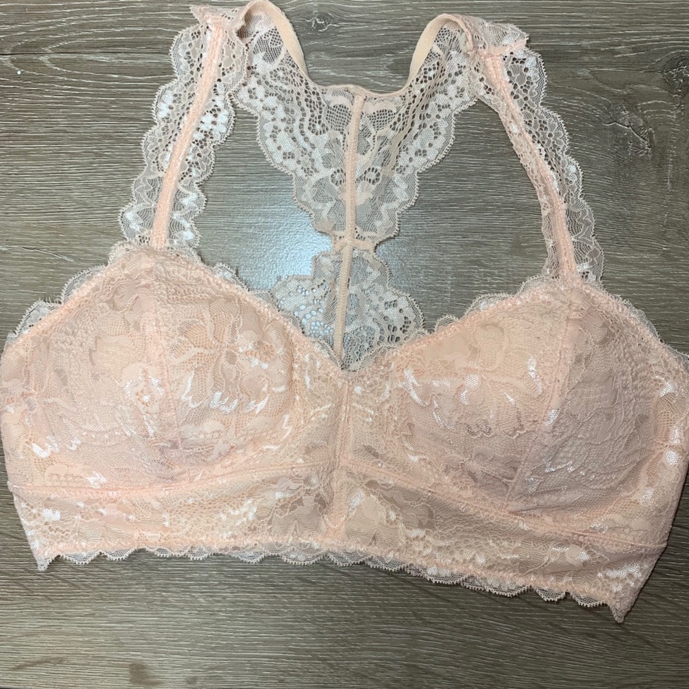 Bralette bundle (2) Maroon and Baby Pink